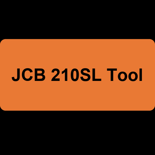 JCB 210SL Tool